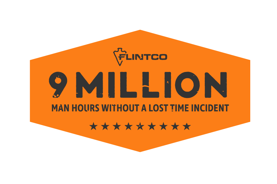 Flintco Surpasses Safety Milestone